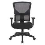 Fauteuil de bureau réglable avec support ergonomique