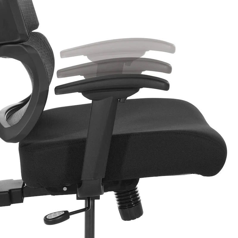 Fauteuil de bureau réglable avec support ergonomique