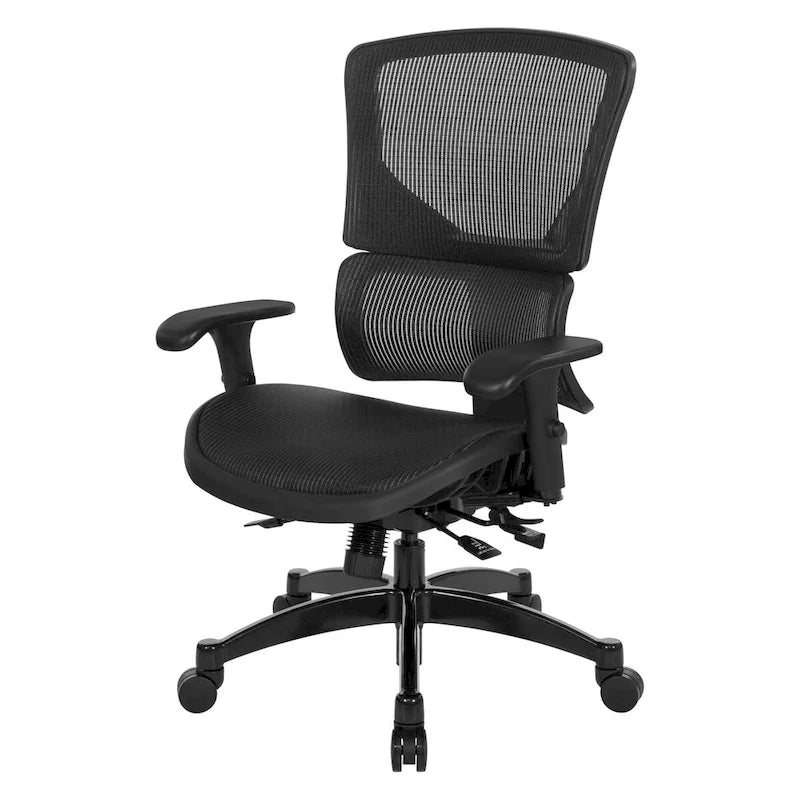 Fauteuil de bureau réglable avec support ergonomique