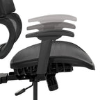 Fauteuil de bureau réglable avec support ergonomique