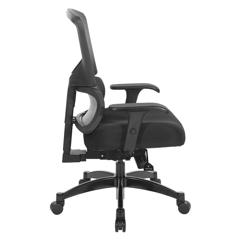 Fauteuil de bureau réglable avec support ergonomique